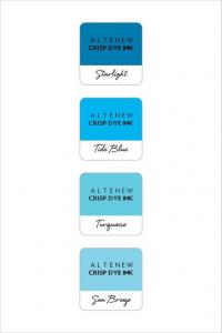 Dye Ink- Deep Blue Seas Mini Cube Set