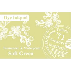 Different Colors Dye inkpad Soft Green