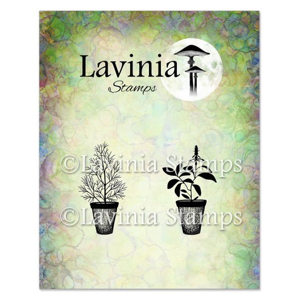 Lavinia Dill & Sage Pots Stamp