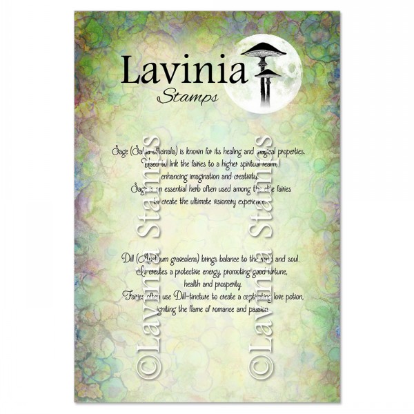 Lavinia Dill & Sage Words Stamp