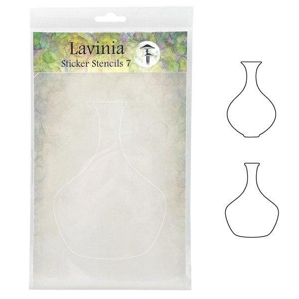Lavinia StickerStencils-07 Large Bottle Collection