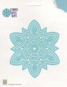 Stained Glass Dies Christmas Star-2