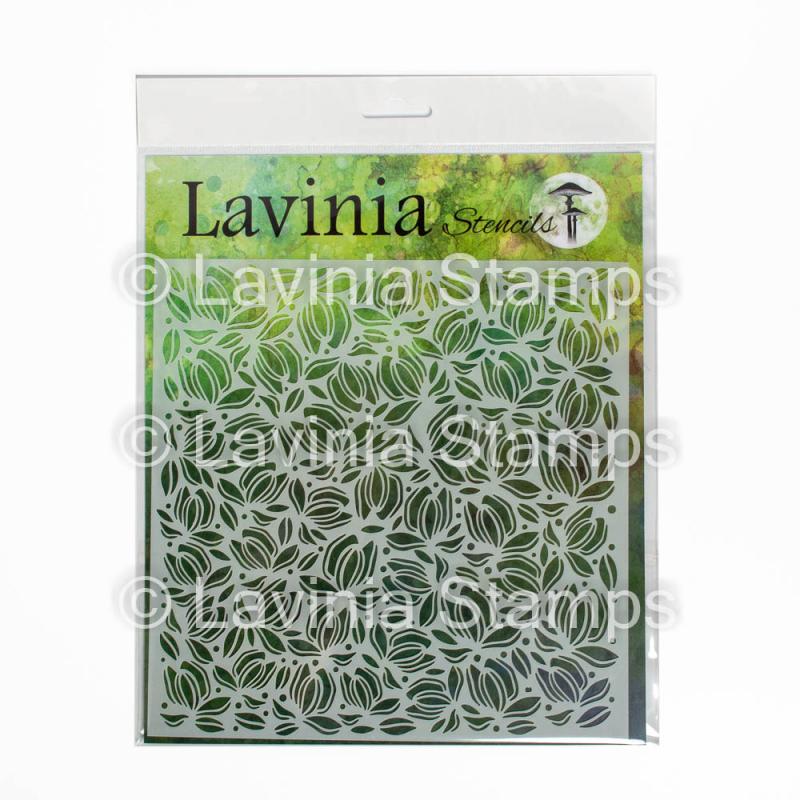 Lavinia Stencil Flower Petals
