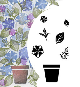 Majestix Potted Petunia