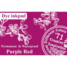 Different Colors Dye inkpad Purple Red