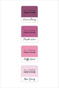 Dye Ink- Rose Petal Mini Cube Set