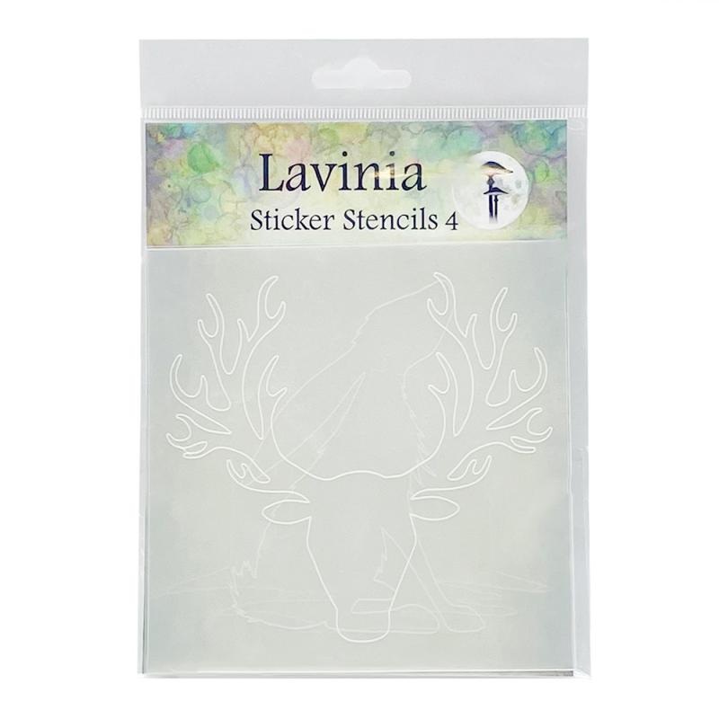 Lavinia Sticker Stencils Elegant Collection