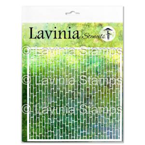 Lavinia Stencils-Red Brick