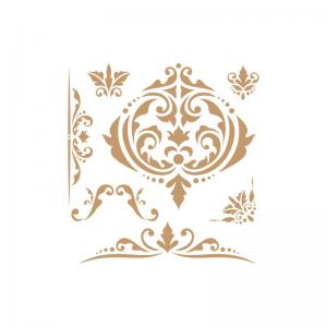 Stencil-Medium-Damask 085