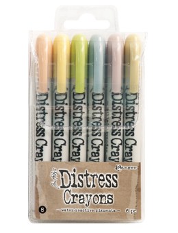 Set distress Crayon nr 8