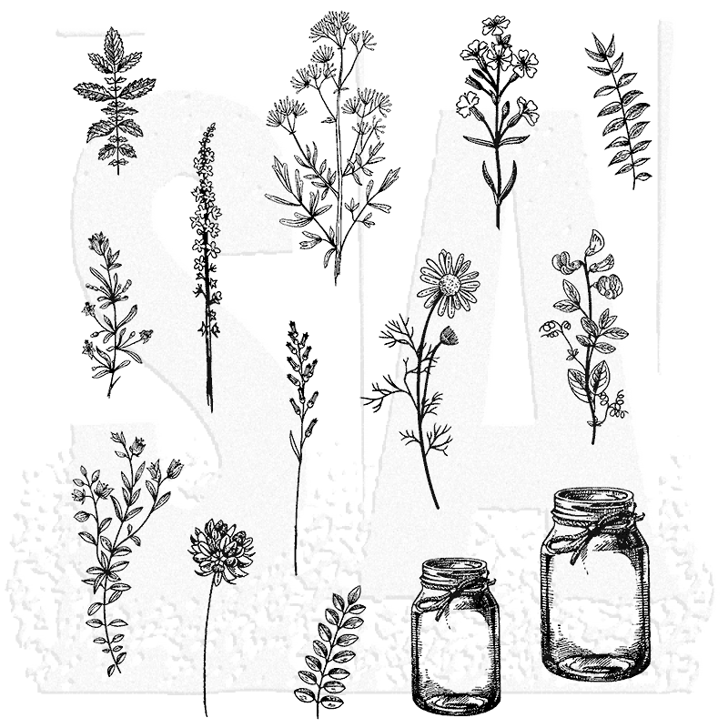 Stampers Anonymous-Flower Jar