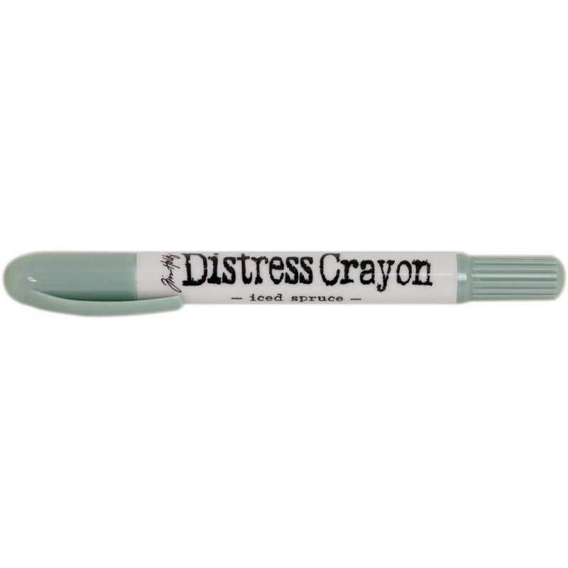 Distress Crayon iced spruce