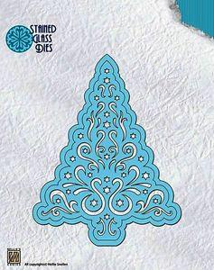 Stained Glass dies Christmas Tree