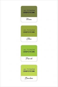 Dye Ink- Tropical Forest Mini Cube Set