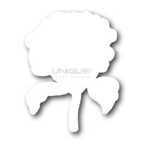 Utstansat Hortensiabloem