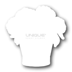 Utstansat Hortensia in pot