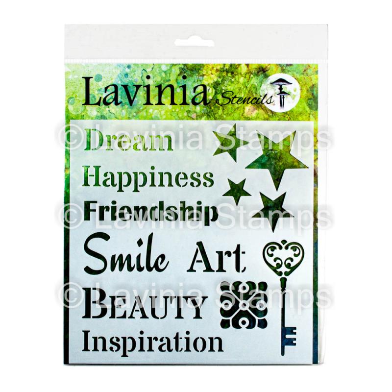 Lavinia Stencils Words 2