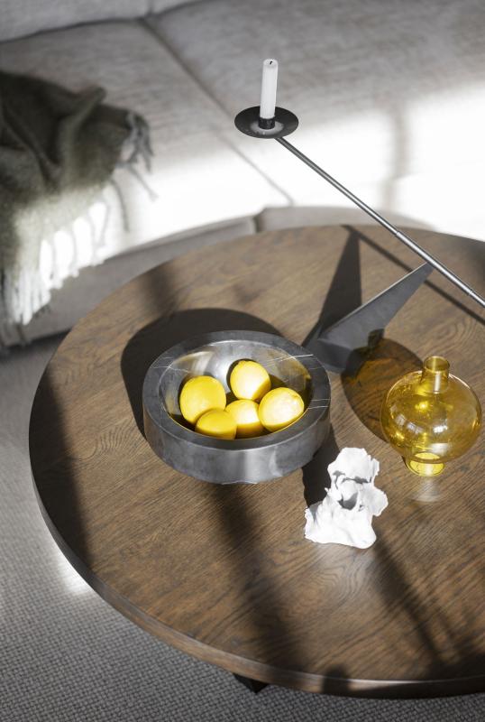 Rowico - Boxford Soffbord Runt Svart