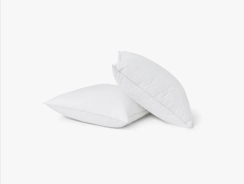 Carpe Diem Beds - Dunkudde mjuk och låg, vit