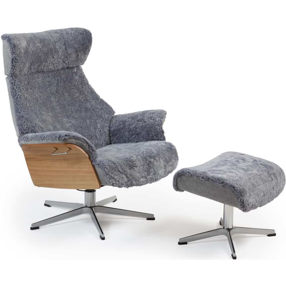 Conform - Air Fåtölj inkl. Pall (Fårskinn)
