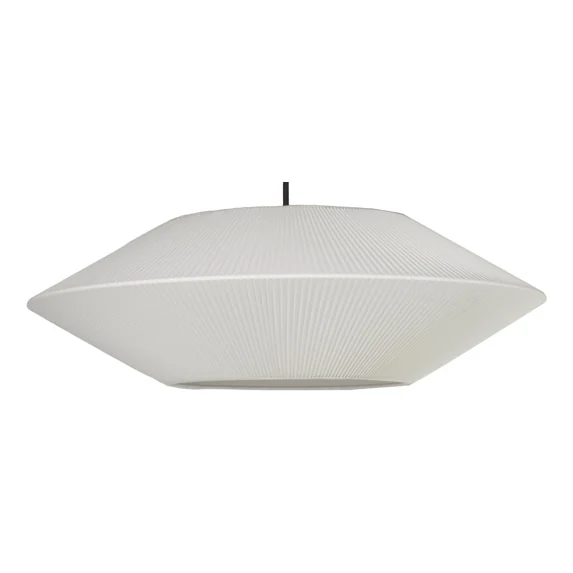 Alde & Lind - Pollux Plisserad Off-White Taklampskärm
