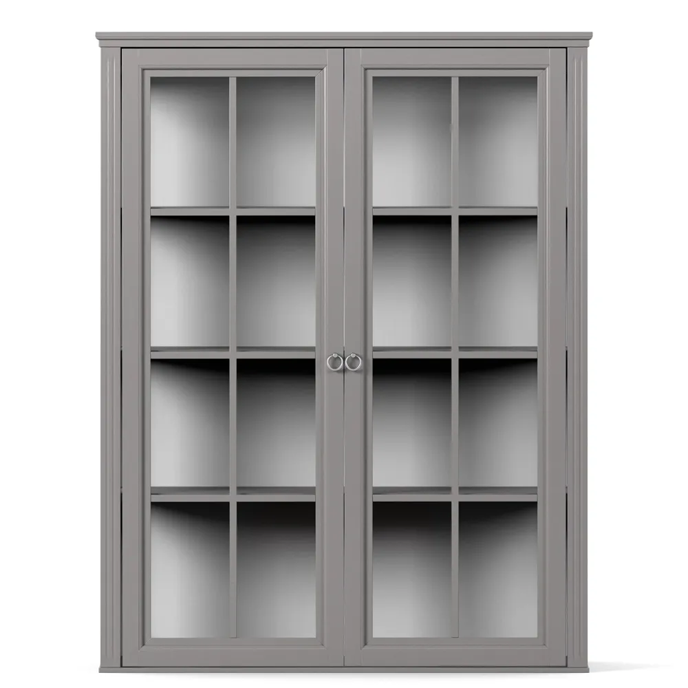 Englesson - Stockholm 2.0 Överskåp Vitrin 2 Dörrar