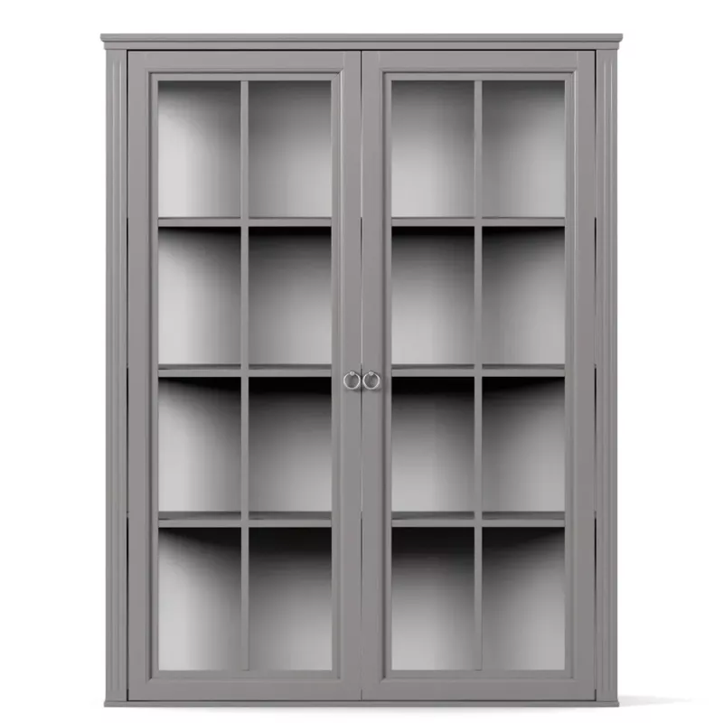 Englesson - Stockholm 2.0 Överskåp Vitrin 2 Dörrar