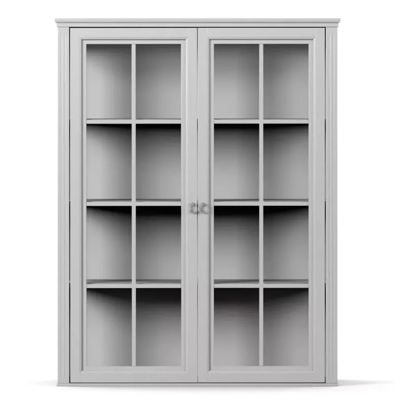 Englesson - Stockholm 2.0 Överskåp Vitrin 2 Dörrar