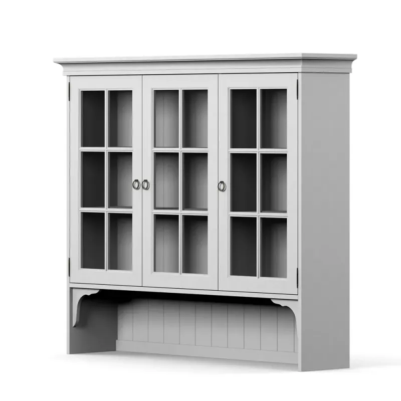 Englesson - Stockholm Överskåp Vitrin 3 Dörrar