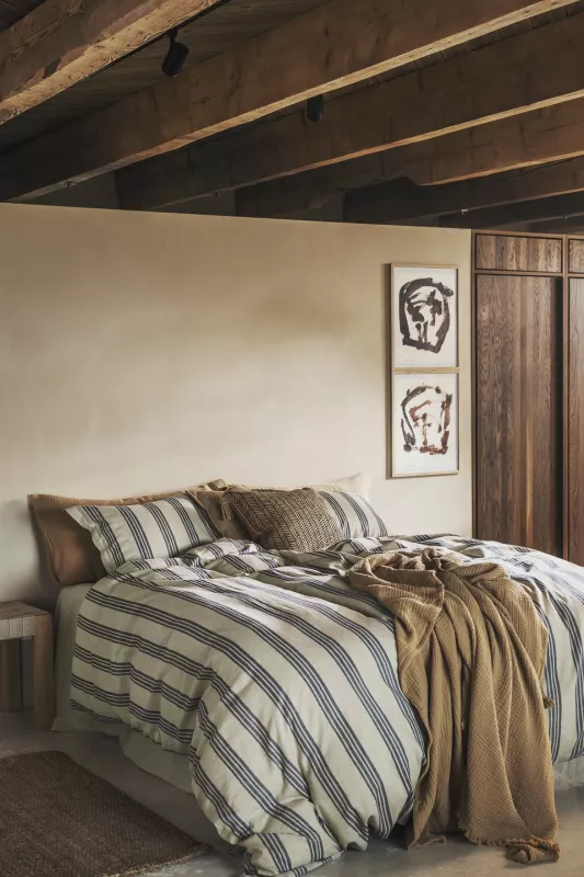 Stärkelsefabriken - Apell Bäddset Blåbär/Blå