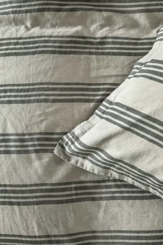 Stärkelsefabriken - Apell Bäddset Salvia/Grön