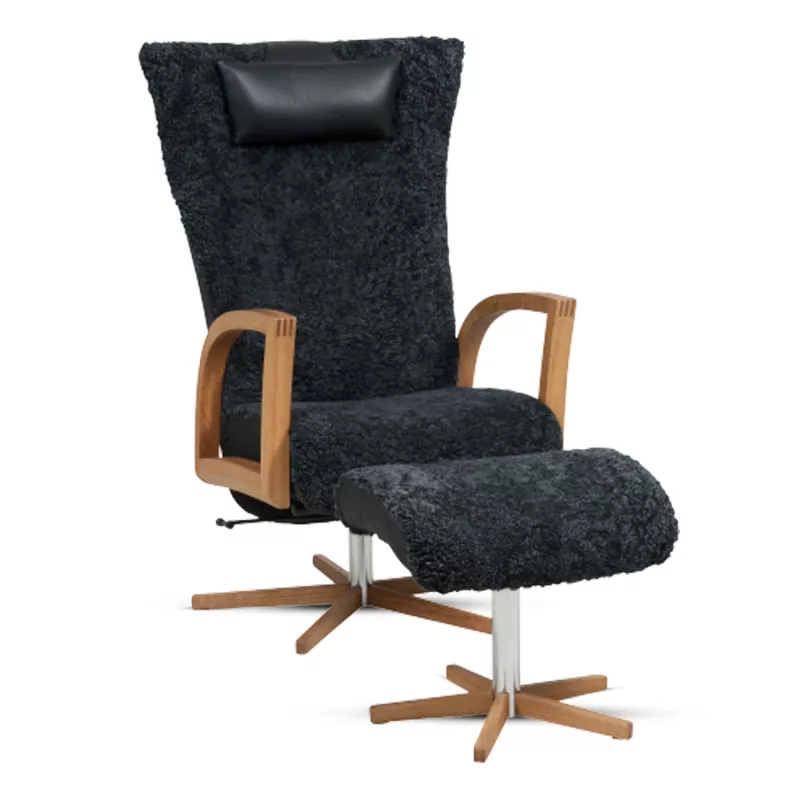 Bröderna Andersson - Focus Fåtölj Snurr + Pall