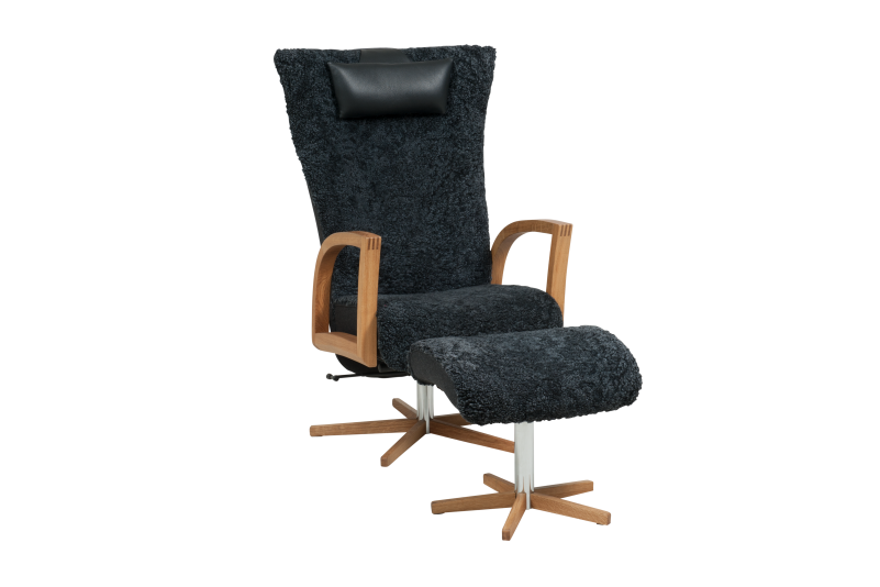 Bröderna Andersson - Focus Fåtölj Snurr + Pall