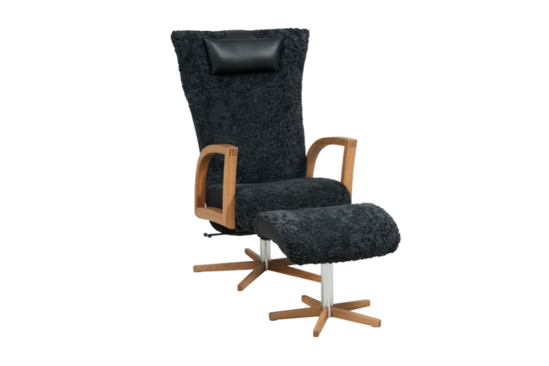 Bröderna Andersson - Focus Fåtölj Snurr + Pall