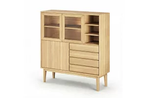 Casö - Broholm Highboard Oljad Ek Slät