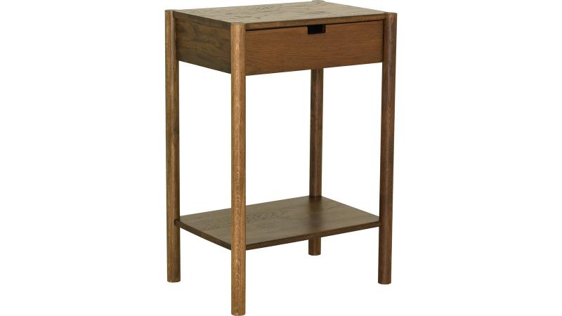 NFG - Cirkus Sängbord Brunlackad Ek