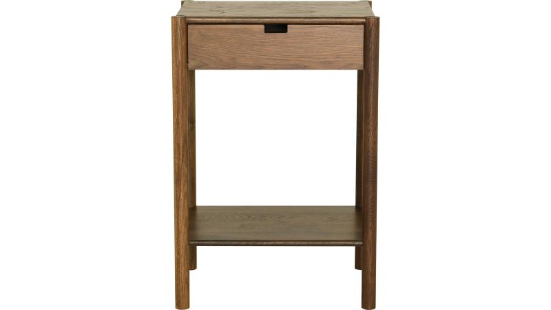 NFG - Cirkus Sängbord Brunlackad Ek