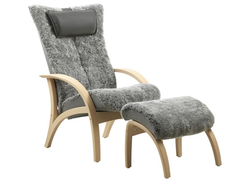 Brunstad - Delta Adventure Orginal Fåtölj + Pall