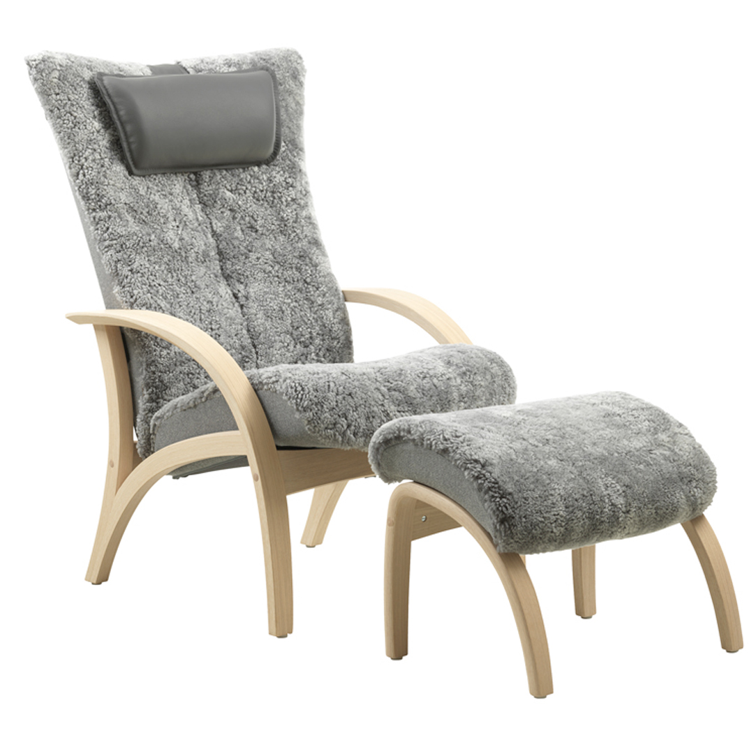 Brunstad - Delta Adventure Orginal Fåtölj + Pall