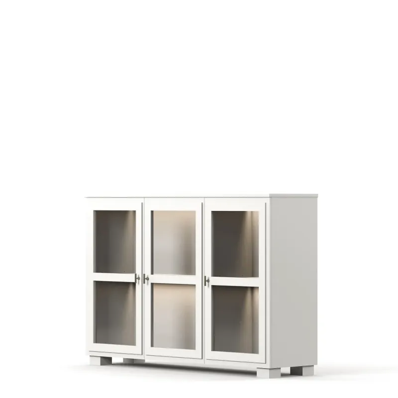 Englesson - Camden Skänk 3 Dörrar Hög – glasdörrar, 161×108 cm