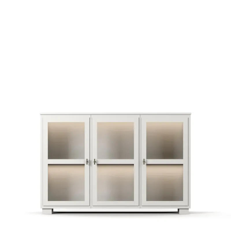 Englesson - Camden Skänk 3 Dörrar Hög – glasdörrar, 161×108 cm