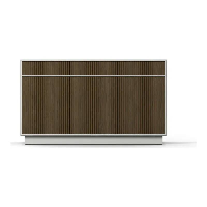 Englesson - Line Burned Walnut Skänk 3 Dörrar Hög – 135×78 cm