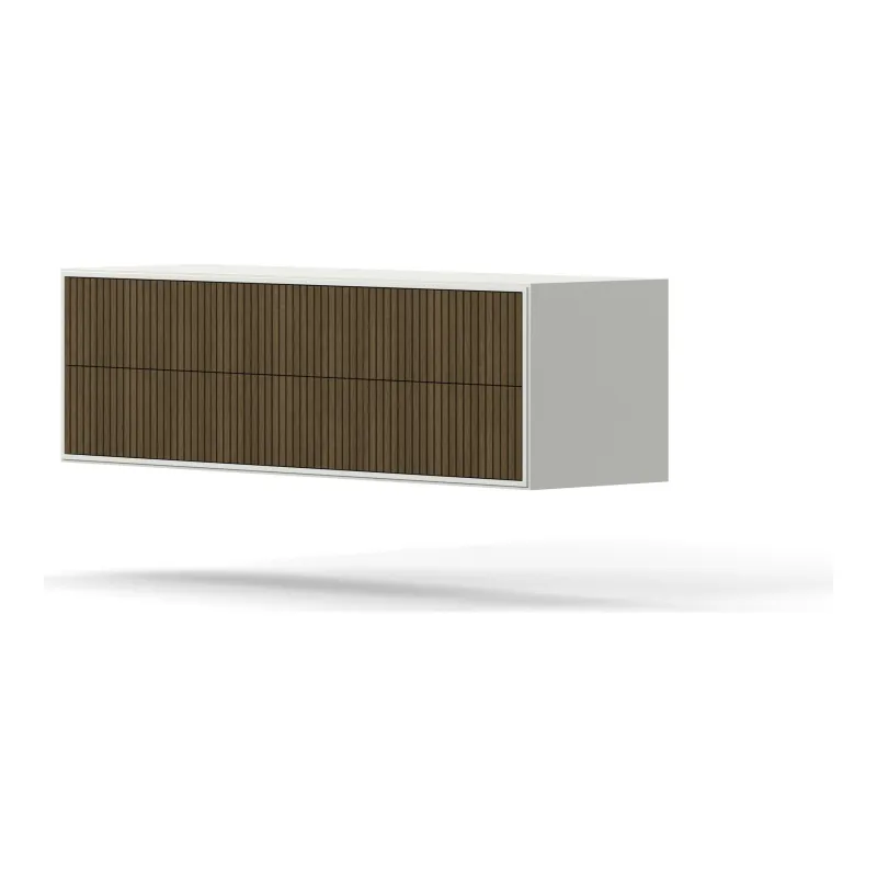 Englesson - Line Burned Walnut Byrå 6 Lådor Vägghängd