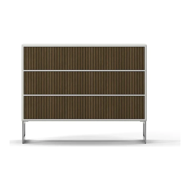 Englesson - Line Burned Walnut Byrå 3 Lådor – 92×72 cm