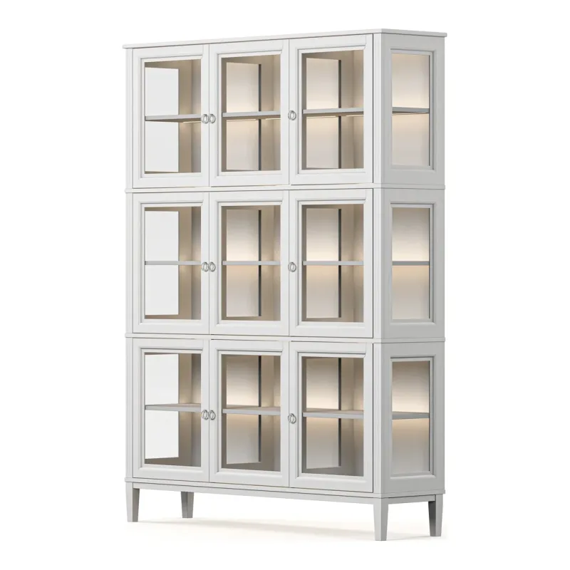 Englesson - Stockholm 2.0 Vitrinskåp med Belysning – 141×134 cm (B)
