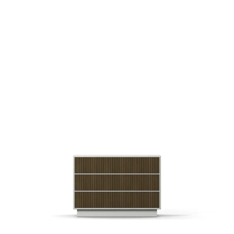 Englesson - Line Burned Walnut Byrå 3 Lådor – 92×64 cm