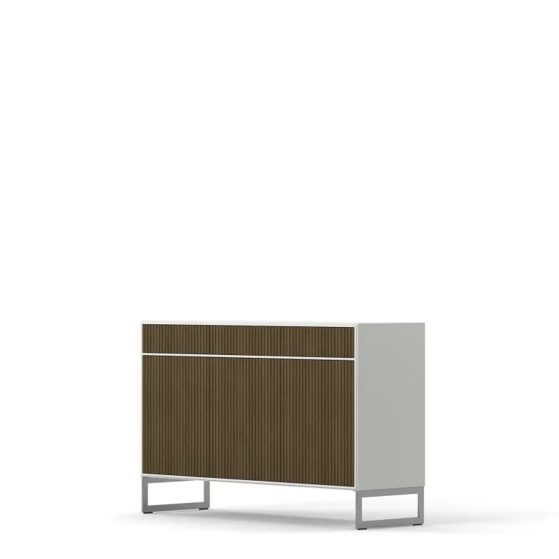 Englesson - Line Burned Walnut Skänk 3 Dörrar Hög – 135×86 cm