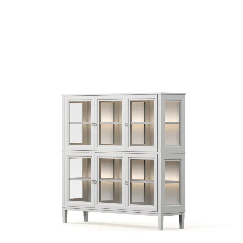 Englesson - Stockholm 2.0 Vitrinskåp med Belysning – 141×134 cm (A)