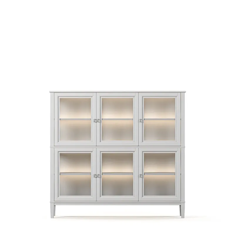Englesson - Stockholm 2.0 Vitrinskåp med Belysning – 141×134 cm (A)