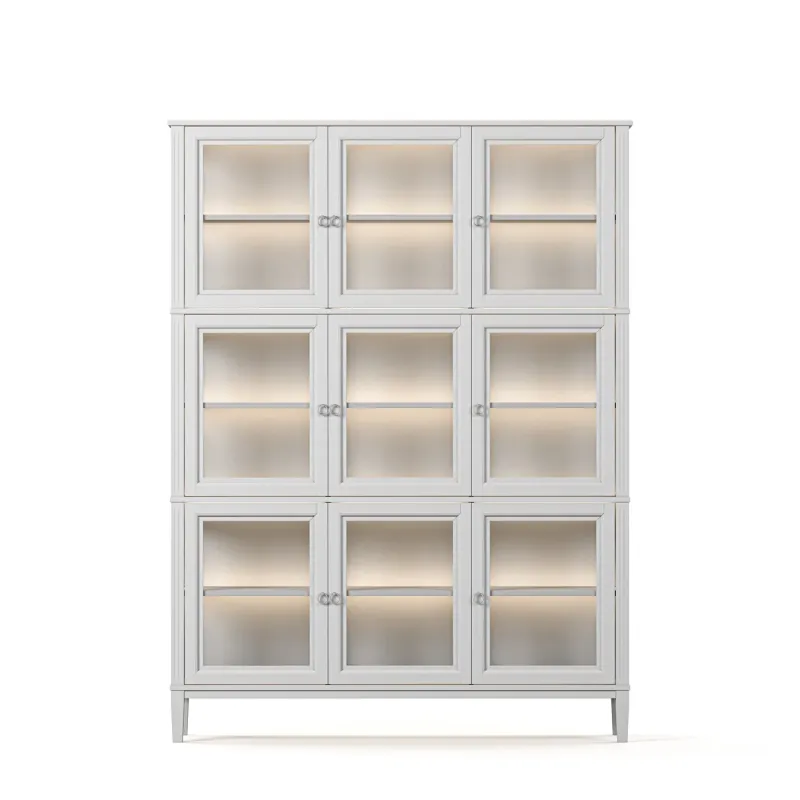 Englesson - Stockholm 2.0 Vitrinskåp med Belysning – 141×134 cm (B)